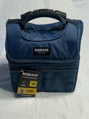 NWT Igloo Playmate Gripper 9 can cooler